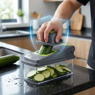 🥒 Cortador de Verduras | Multiusos 12 en 1